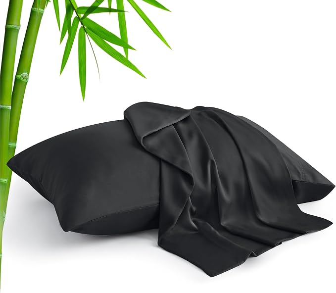 BEDELITE Pillow Cases Standard Size Set of 2, Rayon Derived from Bamboo by BEDELITE