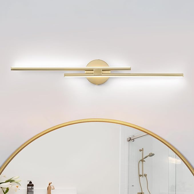 EDISLIVE Dimmable Modern LED Vanity Light Fixtures Bathroom Vanity Wall Lighting by EDISLIVE