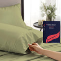 100% Egyptian Cotton Pillow Cases King Size Set of 2 by AshtonSheets
