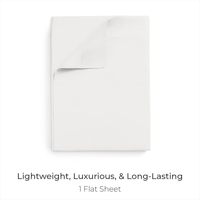 Mellanni Twin Size Flat Sheet - Image 2