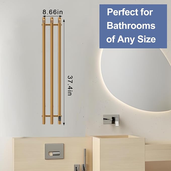 Electric Heated Towel Rack - Image 7