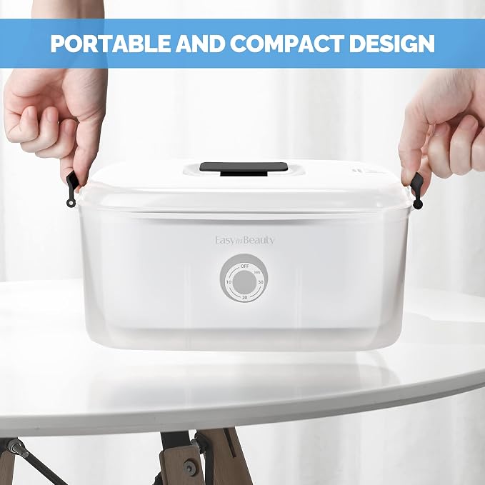 EASYINBEAUTY Hot Towel Warmers for Spa, Holds 16 Small Towels, 5L Portable - Image 6