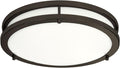 LB72160 LED Flush Mount Ceiling Light, 12 inch, 15W Dimmable 1200lm, 5000K by Light+Blue+USA