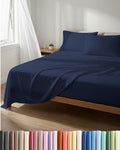 Lightweight 4 Piece Bed Sheet Set Queen Size by CGKUnlimited