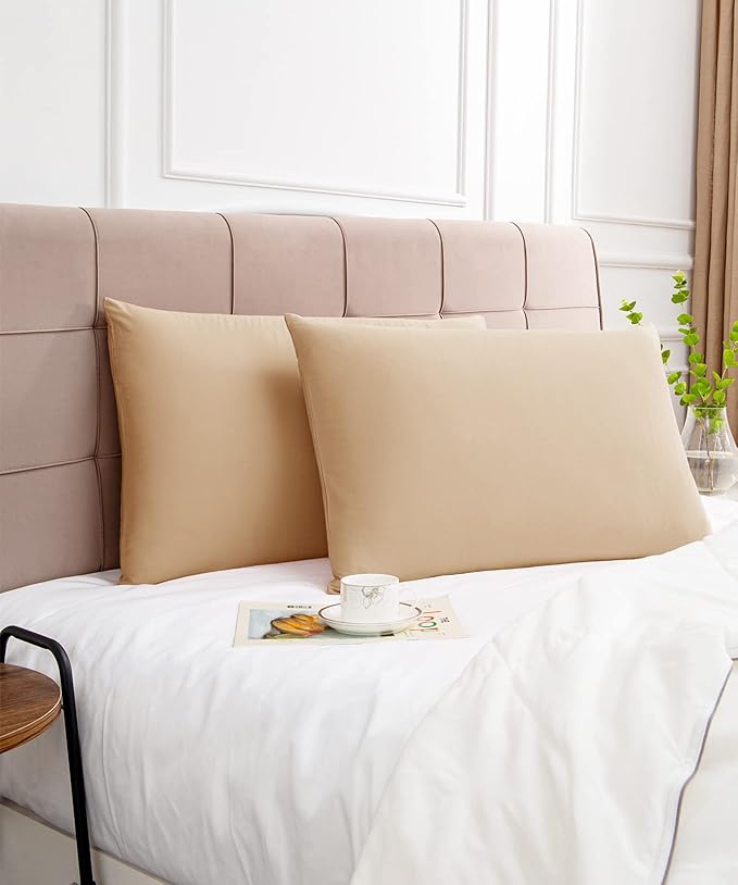 Warmstar Cotton Pillow Cases King Size Set of 2, 600 Thread Count Pillowcases - Image 6