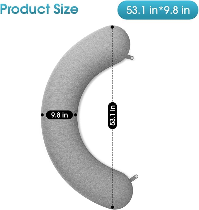 TranquilRelax C Shaped Body Pillow - Image 2