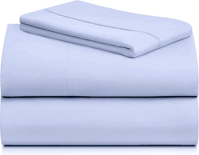 LuxClub 3 PC Twin Sheet Set, Deep Pockets Wrinkle Free Cooling Bed Sheets Hotel - Image 8