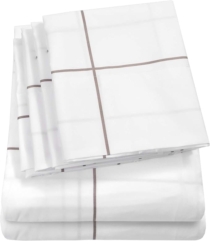 King Size Bed Sheets by SweetHomeCollection