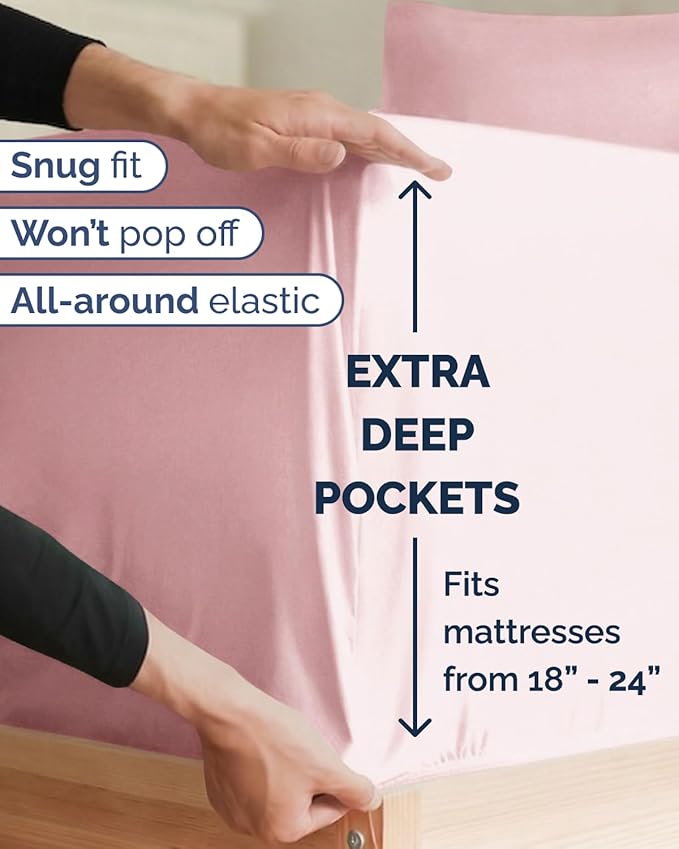 Extra Deep Twin XL Sheet Set - Image 3