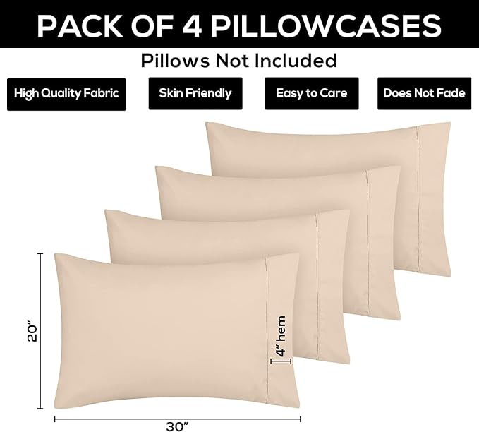 Utopia Bedding Standard Pillow Cases - Image 4