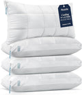 Nuzzle Pillows Queen Size Set of 4 Cooling Adjustable Pillows by Nuzzlepillow