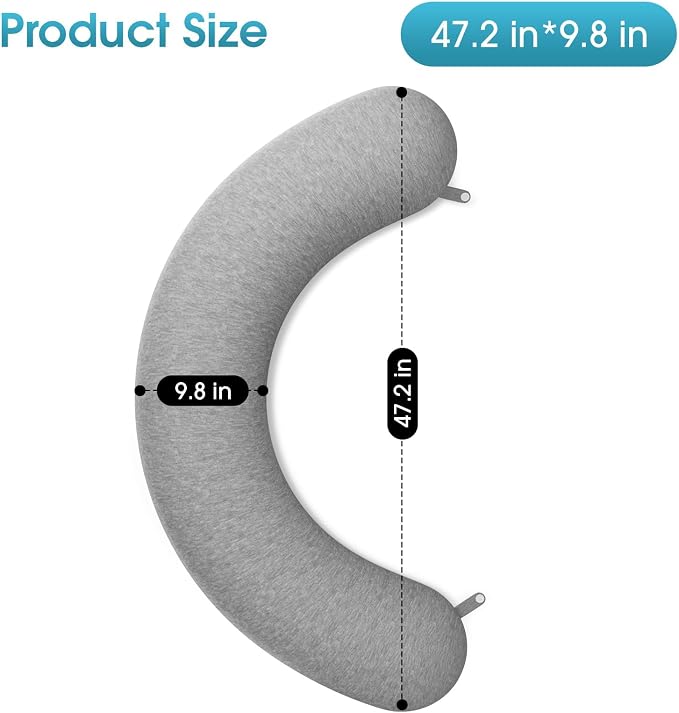 TranquilRelax C Shaped Body Pillow - Image 2
