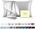 Mulberry Silk Pillowcase for Hair and Skin Standard Size 20"X 26" Pillow Case by Suatien