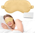 Silk Sleep Mask, Eye Mask for Sleep Women Men, Mulberry Sleeping Mask by Doitory