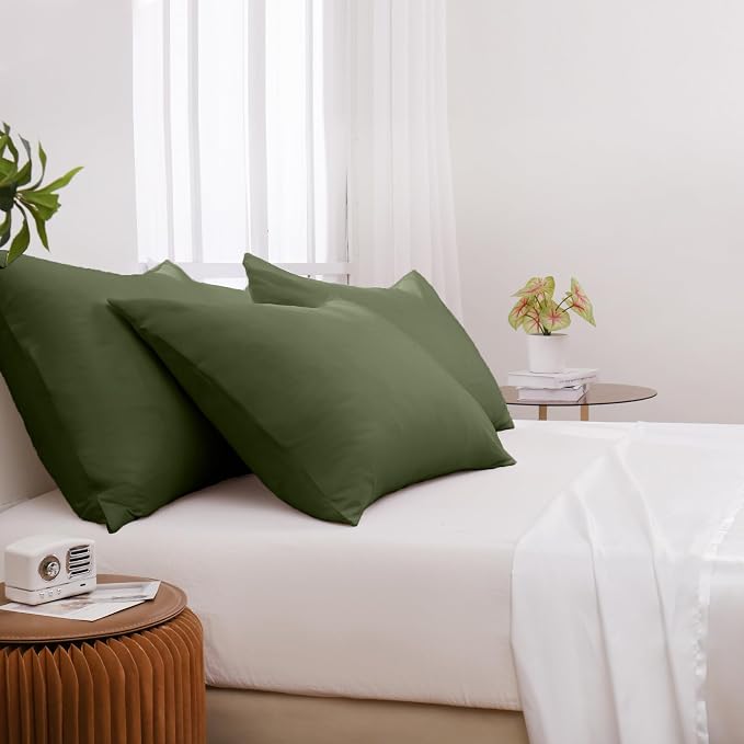 Pillowcases Standard 4 Pack, 20x26 Pillow Cases - Image 2