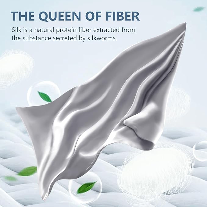 Silk Pillow Cases Queen Size 100% Mulberry Silk Pillowcase - Image 2