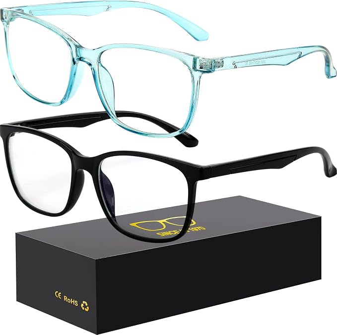Oilway Blue-Light Blocking Glasses Computer Reading/Gaming/TV/Phones Glasses by Oilway