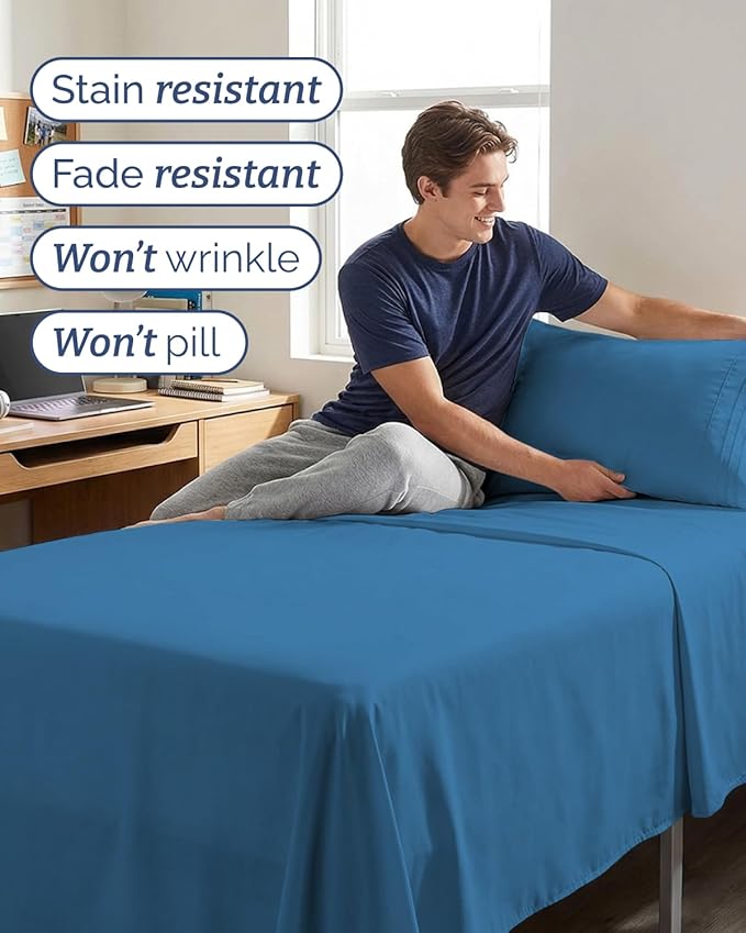 Twin XL Size 3 Piece Sheet Set - Image 5