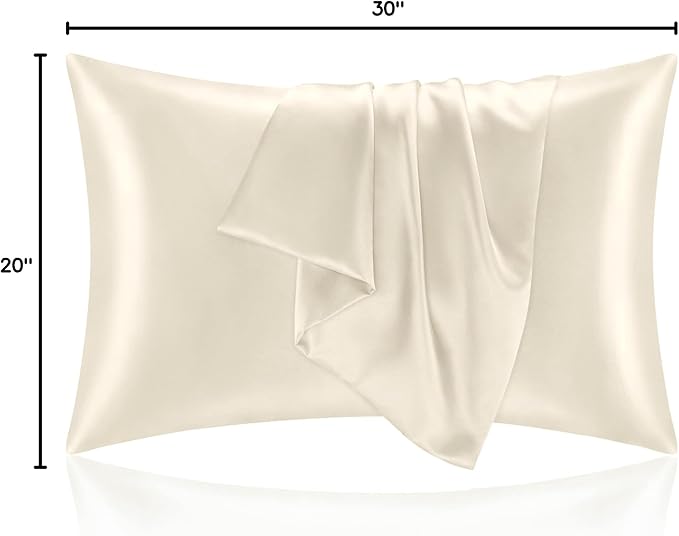 BEDELITE Satin Pillowcase for Hair and Skin, Super Soft and Cooling Similar to - Image 9