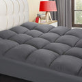 COONP Queen Mattress Topper, Extra Thick Pillowtop, Cooling Plush Mattress Pad by COONP
