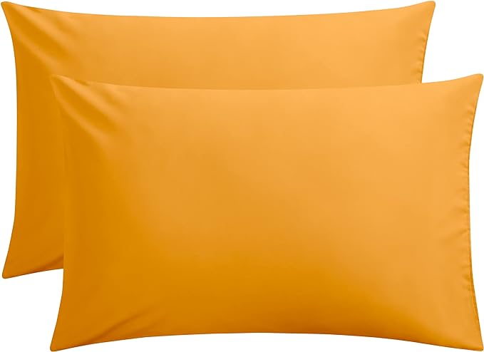 FLXXIE Pillow Cases Queen, Soft Microfiber Pillow Covers by FLXXIE