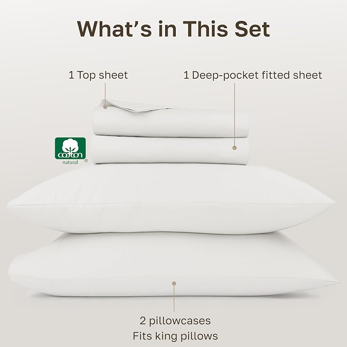 California Design Den Cal King Sheet Set - Image 4