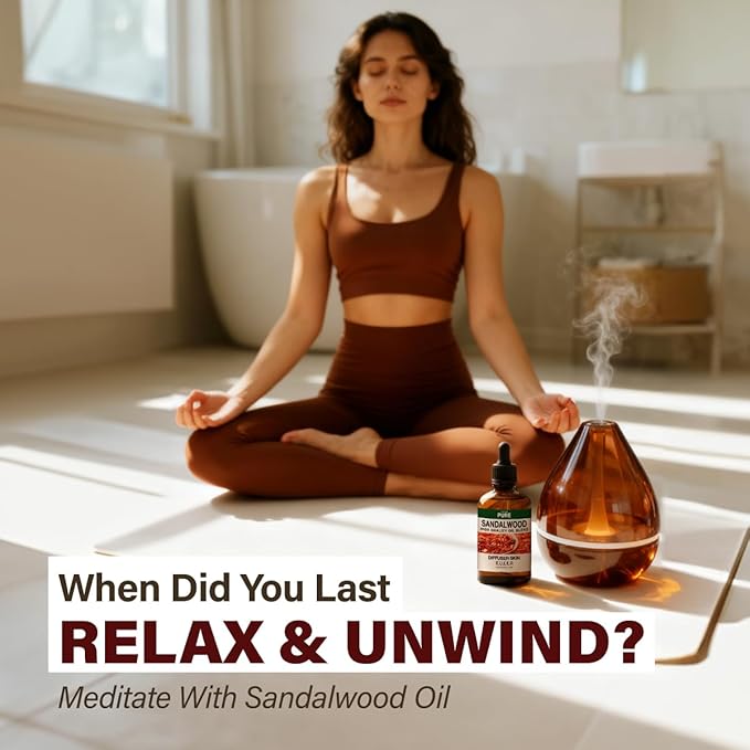 100% Pure Sandalwood Oil - Image 2
