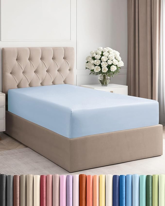 Twin XL Fitted Bed Sheet by CGKUnlimited