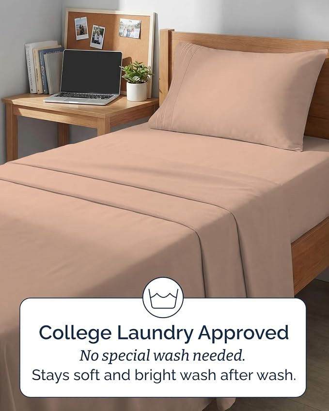 Twin XL Size 3 Piece Sheet Set - Image 6