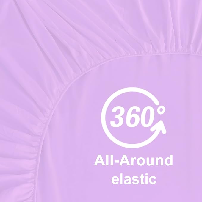 Hotella 100% Microfiber 60"x80" Queen Size Fitted Sheet Only, Hotel Quality - Image 5