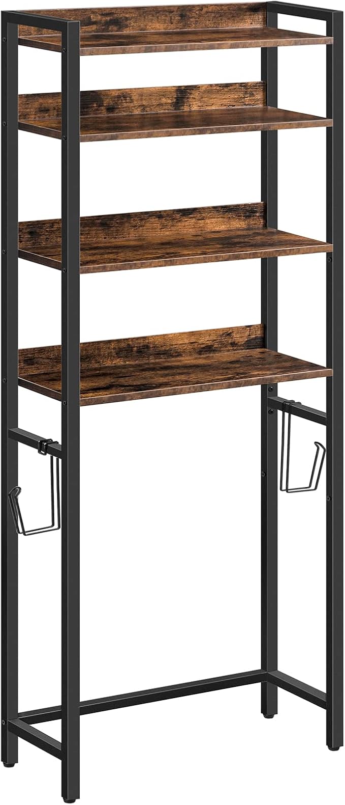 MAHANCRIS Over The Toilet Storage Rack, 4 Tier Bathroom Organizer Over Toilet - Image 9