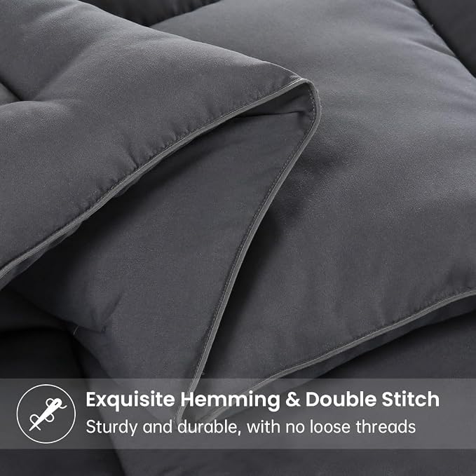 EASELAND Twin Size Down Alternative Comforter - Image 4