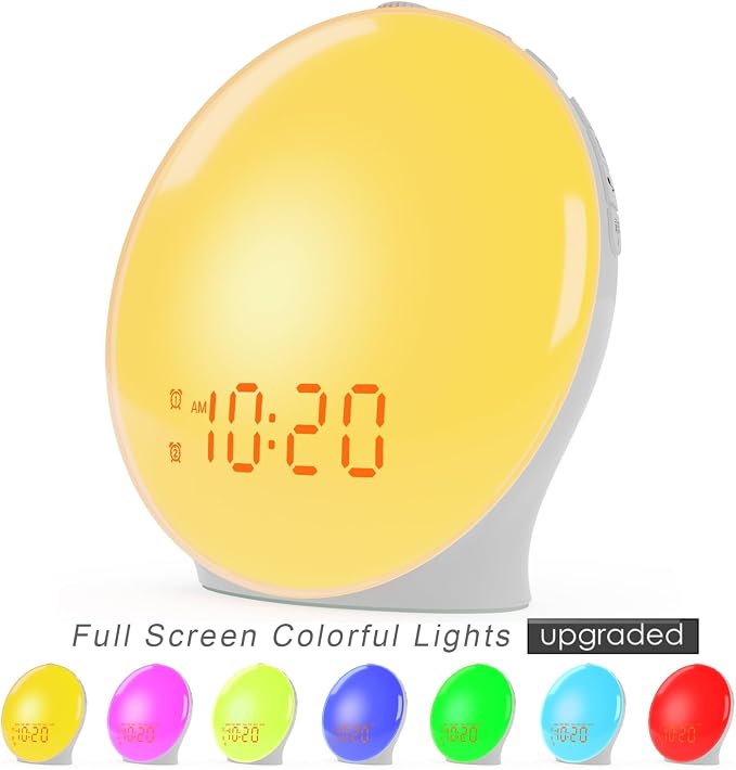 Wake Up Light Sunrise Alarm Clock - Image 6