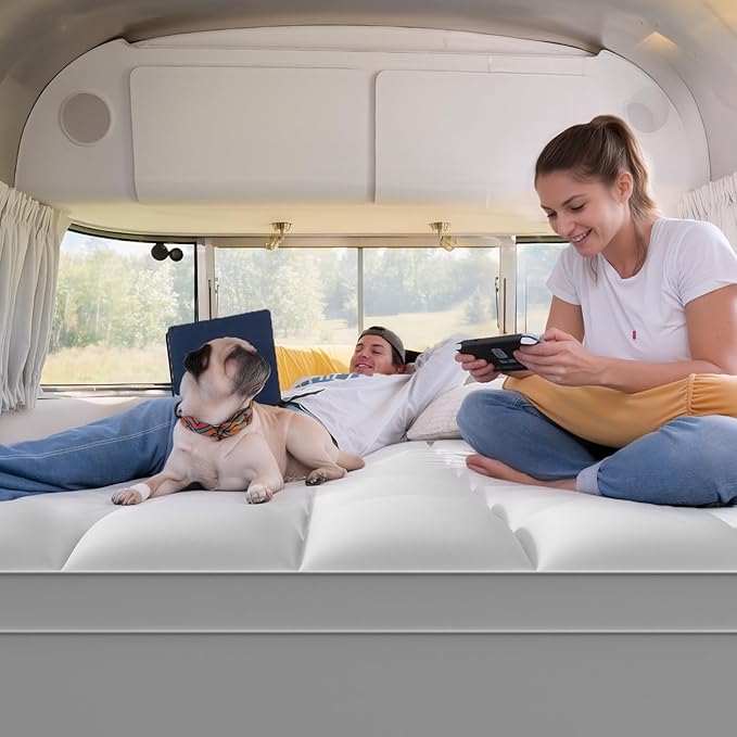 ELEMUSE RV Short Queen Mattress Topper - Image 4
