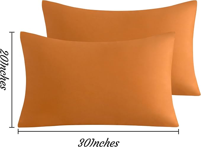 NTBAY Queen Pillow Cases Set, 2 Pack Brushed Microfiber 20x30 Inches, Stain - Image 4
