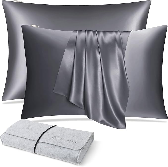 DISANGNI 100% Natural Mulberry Silk Pillow case by DISANGNI