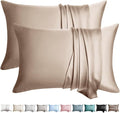 100% Silk Pillow Cases 2 Pack King Size Mulberry Silk Pillowcase by WLOSJ