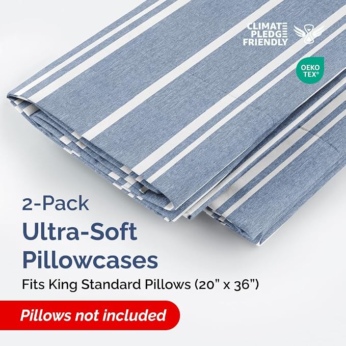 King Standard Pillow Cases Set of 2 - Image 2