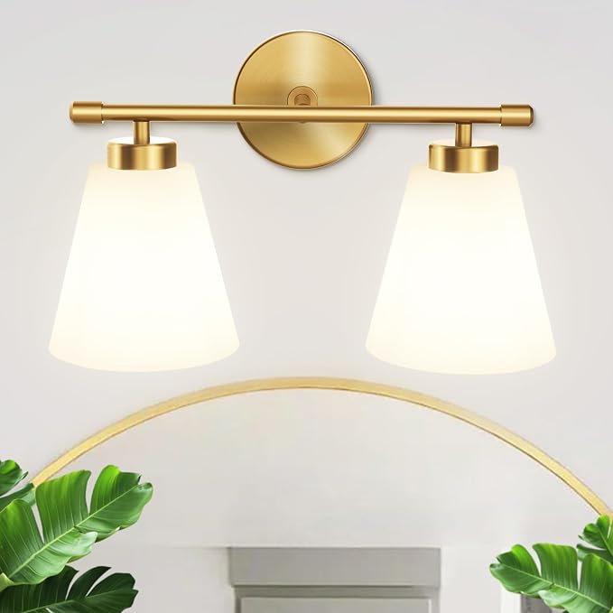 Hamilyeah Gold Bathroom Vanity Light Fixture - Image 9
