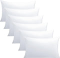 FLXXIE 6 Pack Microfiber Queen Pillowcases, Ultra Soft and Wrinkle, Fade by FLXXIE