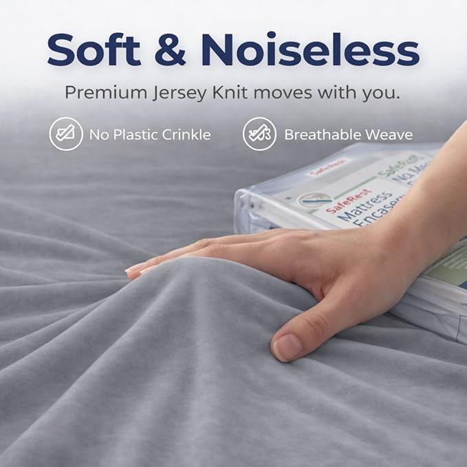 Guardmax Jersey Knitted Full XL Zippered Mattress Encasement - Image 7