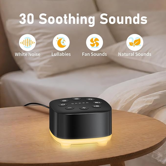 Meditation White Noise Sound Machine 30 Soothing Sounds - Image 2