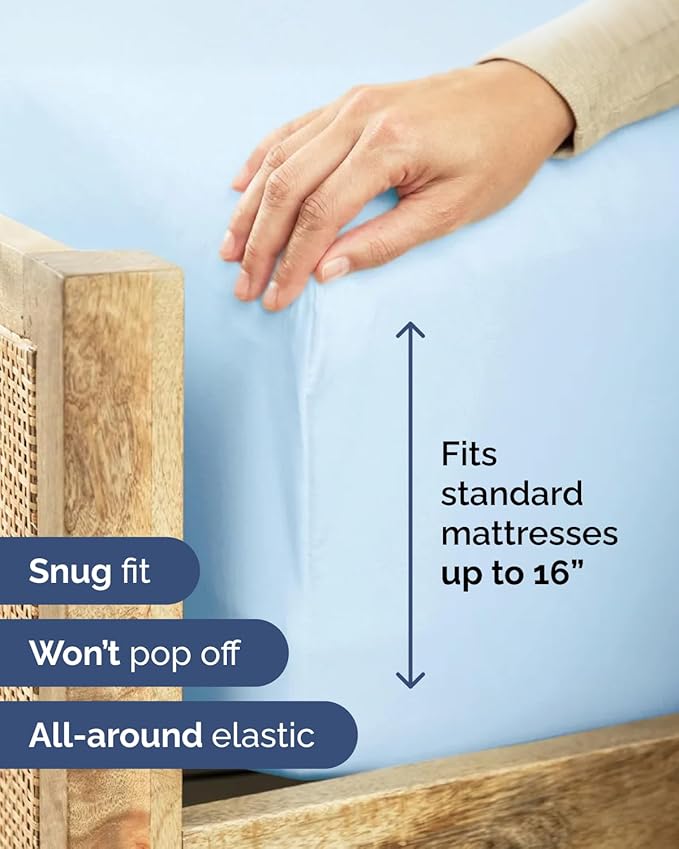 King Size Fitted Bed Sheet - Image 3