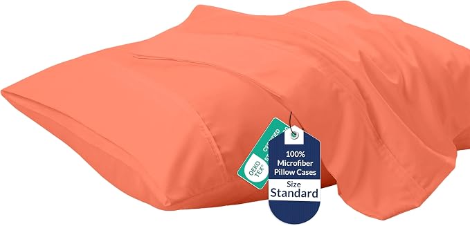 Royale Linens Standard Pillowcase Set of 2 by ROYALELINENS