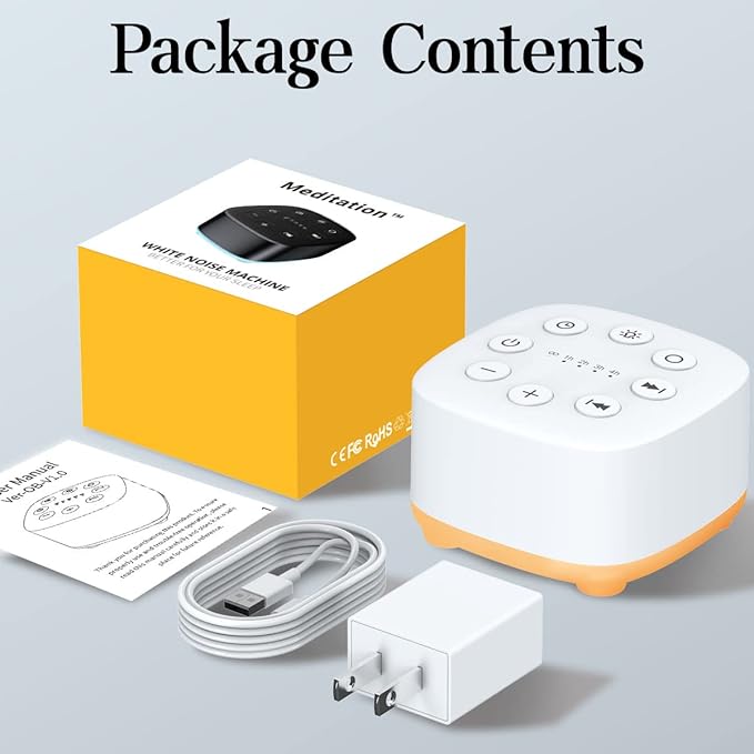 Meditation White Noise Sound Machine 30 Soothing Sounds - Image 7