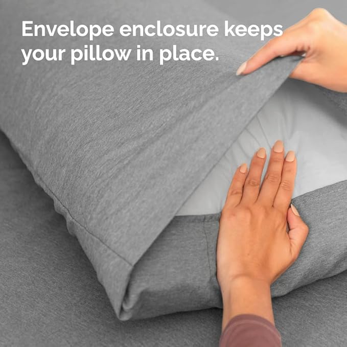 Body Pillowcases Set of 2-20x54 Long Body Pillow Case - Image 6