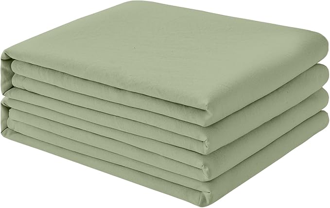 FreshCulture Twin Flat Sheets Only 2 Pack by FreshCulture