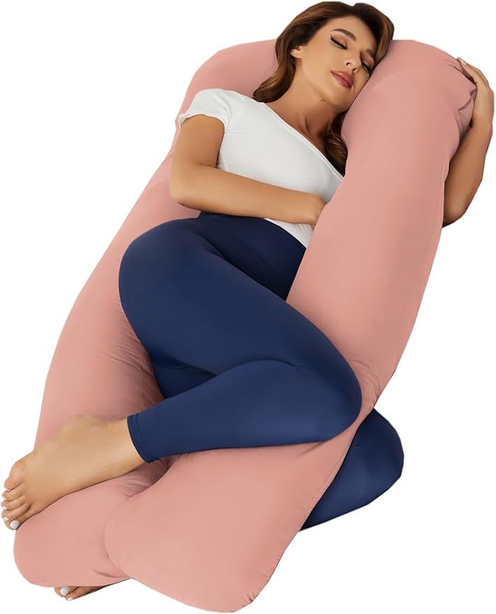 Pregnancy Pillow for Sleeping, U Shaped Maternity Pillow by Bedbee
