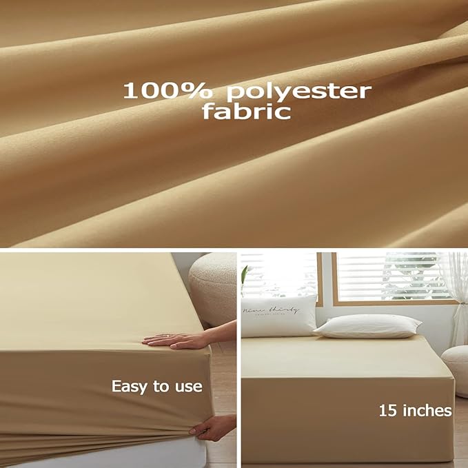 Bedding King Size Fitted Sheet Only - Image 3
