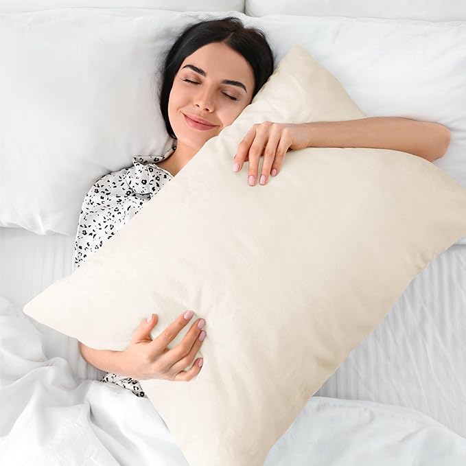 BEDELITE Flannel King Size Pillow Cases Set of 2, Super Soft Fleece Pillowcases - Image 5
